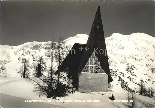 Tauplitzalm Bergkirche Kat. Tauplitz Steirisches Salzkammergut