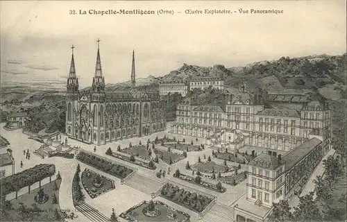 La Chapelle-Montligeon Chapelle / La Chapelle-Montligeon /Arrond. de Mortagne-au-Perche