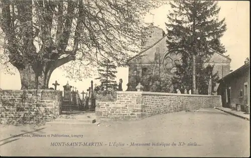 Mont-Saint-Martin Briey Mont-Saint-Martin Eglise Monument  Friedhof * / Mont-Saint-Martin /Arrond. de Briey