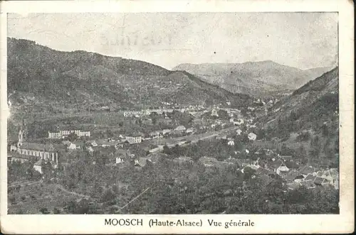 Moosch Haut Rhin Alsace Moosch Vue generale * / Moosch /Arrond. de Thann