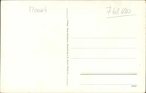 Moosch Haut Rhin Alsace Moosch [Handschriftlich] Grossen Belchen Kuehe * / Moosch /Arrond. de Thann