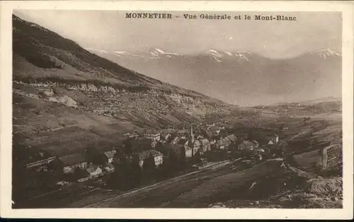 Monnetier-Mornex Monnetier Mont Blanc * / Monnetier-Mornex /Arrond. de Saint-Julien-en-Genevois