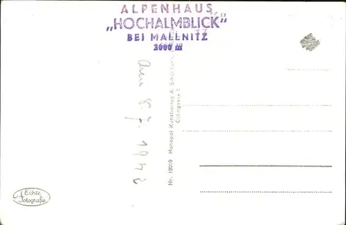 Mallnitz Kaernten Ankogelgruppe