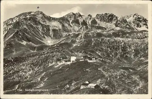 Allgaeuer Alpen Nebelhorngruppe Edmund Probst Haus