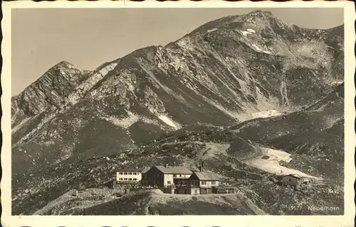 Allgaeuer Alpen Nebelhorn mit Edmund Probst Haus