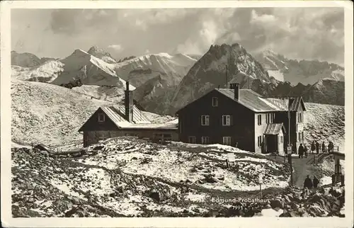 Allgaeuer Alpen Edmund Probst Haus am Nebelhorn