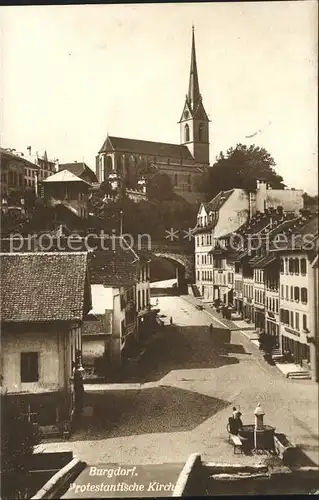 Burgdorf Bern Protestantische Kirche / Hasle Burgdorf /Bz. Burgdorf