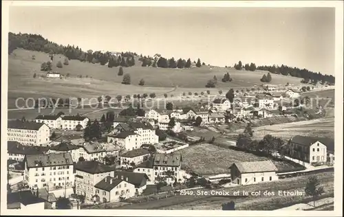 Ste Croix VD Gesamtansicht / Ste-Croix /Bz. Grandson