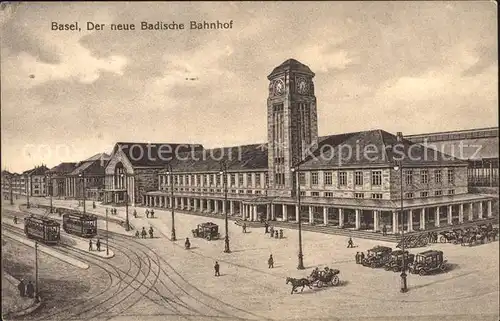 Basel BS Badischer Bahnhof / Basel /Bz. Basel Stadt City