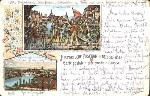 Kempten ZH Historische Postkarte der Schweiz / Wetzikon ZH /Bz. Hinwil