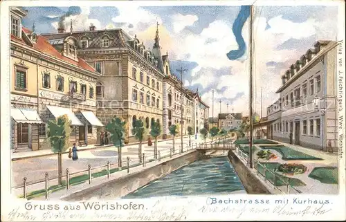 Woerishofen Bachstrasse Kurhaus / Ettringen /Unterallgaeu LKR