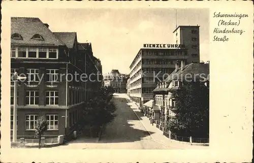 Schwenningen Neckar Hindenburg-Strasse Kienzle-Uhren / Villingen-Schwenningen /Schwarzwald-Baar-Kreis LKR