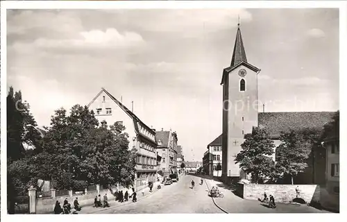 Schwenningen Neckar Evangelische Stadtkirche / Villingen-Schwenningen /Schwarzwald-Baar-Kreis LKR