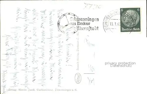 Schwenningen Neckar Kurhaus  / Villingen-Schwenningen /Schwarzwald-Baar-Kreis LKR
