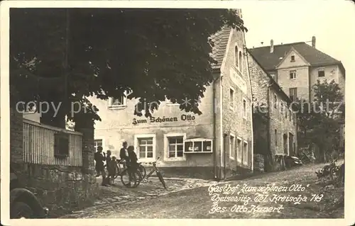 Theisewitz Gasthof Zum schoenen Otto / Kreischa Dresden /Saechsische Schweiz-Osterzgebirge LKR