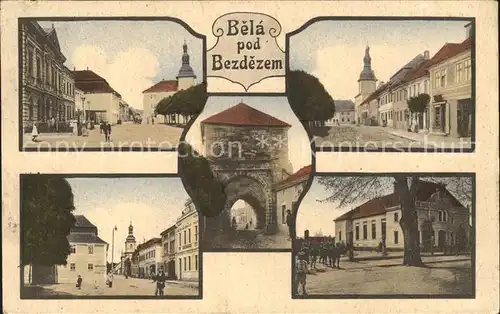 Bela Marktplatz Tor  / Tschechische Republik /