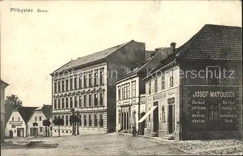 Pribyslav Schule Josef Matousek  / Pribyslav /Havlickuv Brod