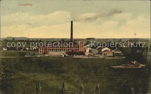 Doudleby Teindles Gebaeude Fabrik / Budweis Ceske Budejovice /