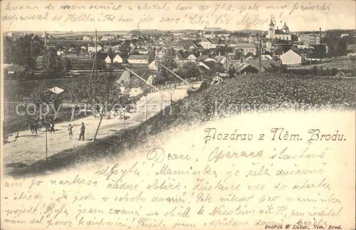Nemecky Brod Havlickuv Brod Ortsansicht / DeutschBrod / Nr. bx02374