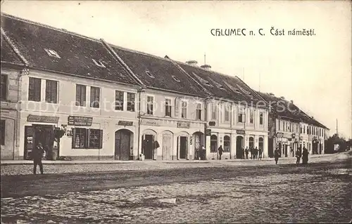 Chlumec Cidlinou Chlumetz Zidlina Marktplatz / Tschechische Republik /Hradec Kralove