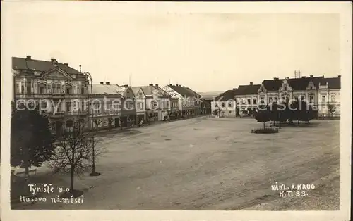 Tyniste Orlici Husovo Namesti / Reichenau Knieschna /