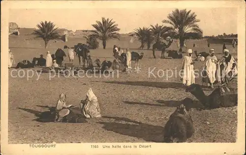 Touggourt Une halte dans le Desert / Algerien /