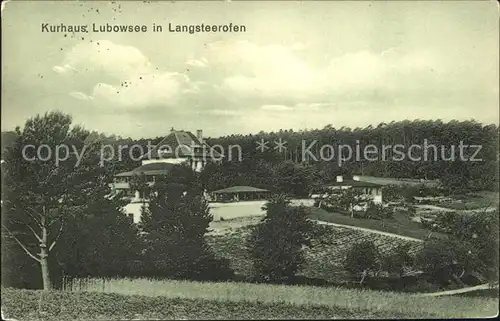 Driesen Kurhaus Lubowsee Langsteerofen / Polen /