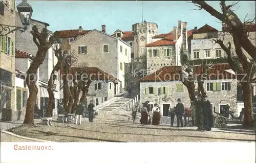 Herceg Novi Castelnuovo Ortsansicht / Montenegro /