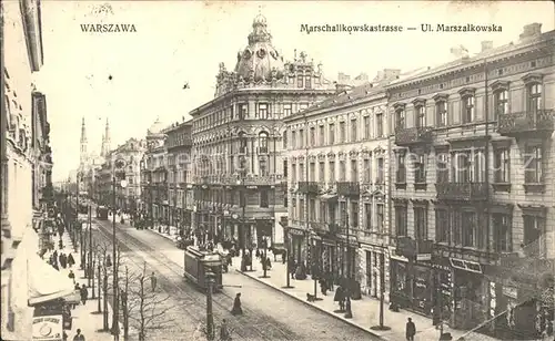 Warschau Masowien Marschallkowskastrasse / Warschau /Masowien