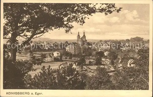 Koenigsberg Boehmen Gesamtansicht / Tschechische Republik /