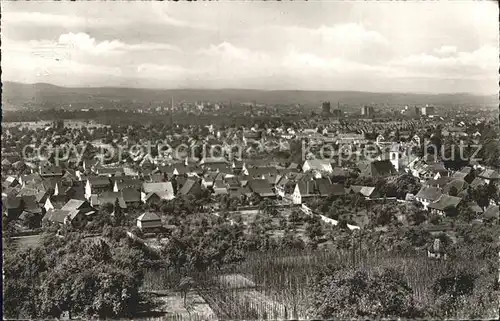 Weil am Rhein Gesamtansicht Dreilaendereck / Weil am Rhein /Loerrach LKR