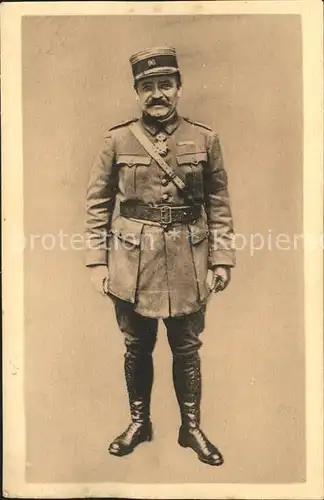 Fort Vaux Le Lieutenant-Colonel Raynal Oberstleutnant Verteidiger von fort Vaux  / Verdun /Arrond. de Verdun
