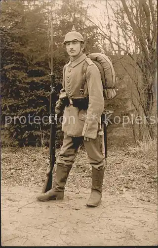 Regiment IR 037 Infanterie Regiment  Gewehr Portrait WK 1 / Poznan /