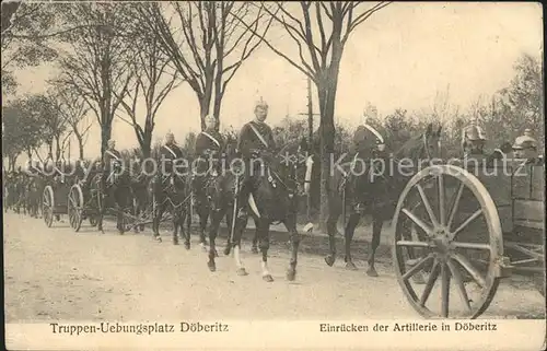 Doeberitz Truppenuebungsplatz Artillerie / Dallgow-Doeberitz /Havelland LKR