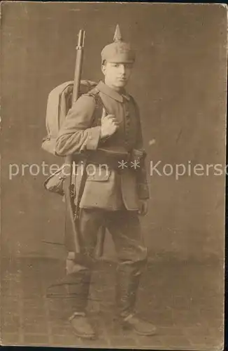 Regiment IR 125 Infanterie Soldat / Stuttgart /Stuttgart Stadtkreis