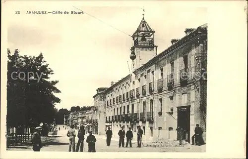 Aranjuez Calle de Stuart / Spanien /