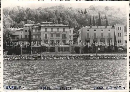 Torbole Lago di Garda Hotel Ifigenia Villa Helvetia / Italien /