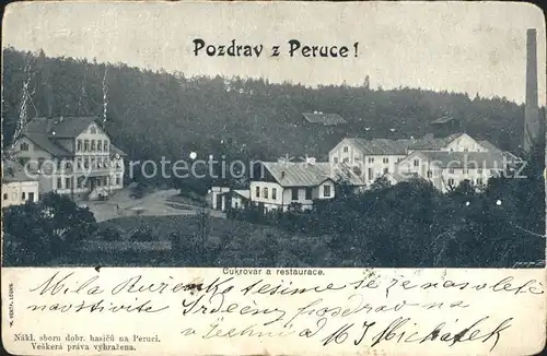 Peruc Cukrovar a restaurace / Tschechische Republik /