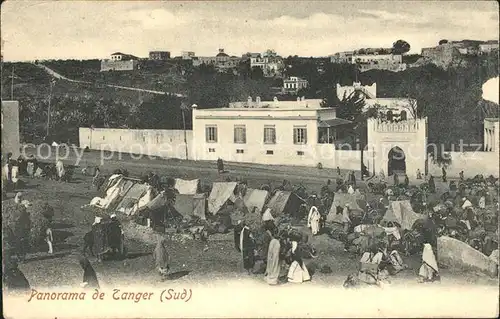 Tanger Tangier Tangiers Panorama / Marokko /