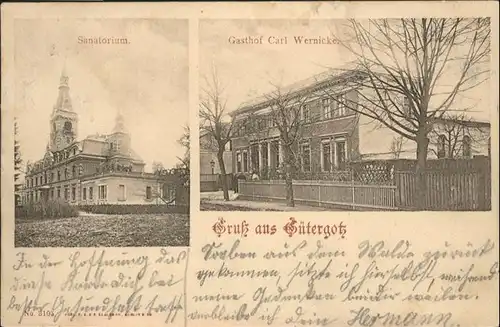 Guetergotz Guetergotz Sanatorium Gasthof Carl Wernicke x / Polen /Polen