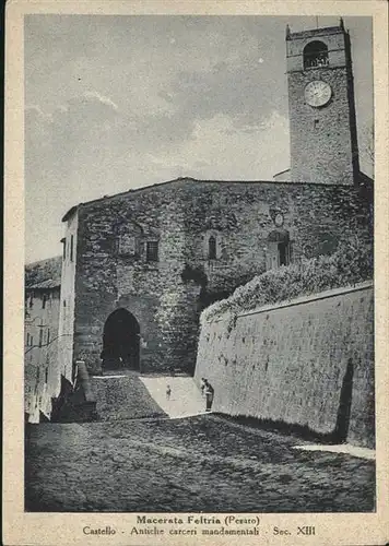 Macerata Feltria Pesaro Castello *