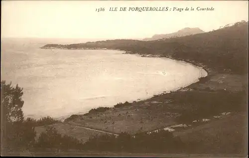 Ile de Porquerolles Plage de la Courtade / Hyeres /Arrond. de Toulon