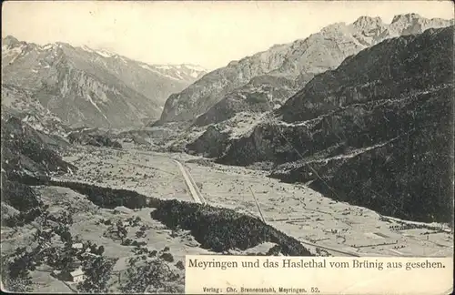 Meiringen BE Haslethal / Meiringen /Bz. Oberhasli
