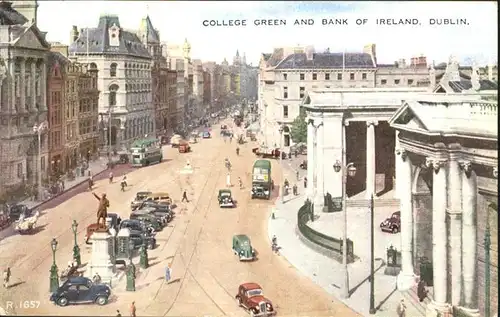 Dublin Ireland College Green Bank of Ireland / United Kingdom /