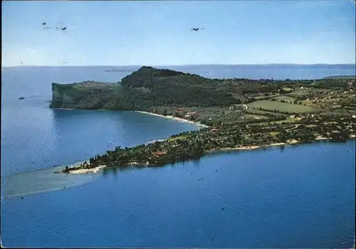 Manerba Lago di Garda La Rocca Luftbild / Brescia /