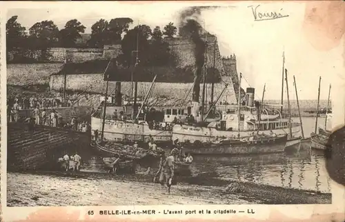 Belle-Ile-en-Mer Port
Citadelle / Ile breton Atlantique /