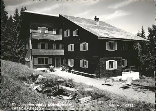 Latschau Tschagguns Jugendferienhaus Sonnenheim / Tschagguns Vorarlberg /Bludenz Bregenzer Wald