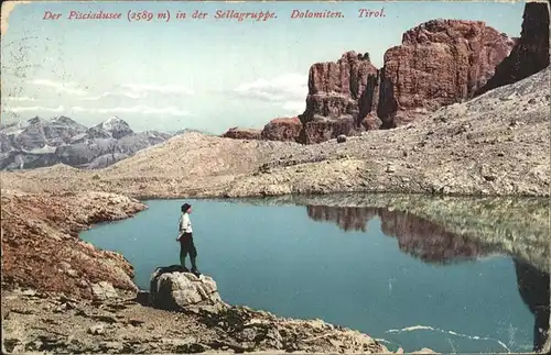 Dolomiten Tirol Pisciadusee Sellagruppe / Italien /