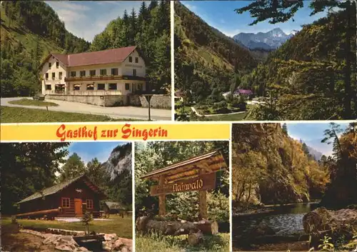 Nasswald Nasswald Schwarzau Geb. Gasthaus zur Singerin x / Schwarzau im Gebirge /Niederoesterreich-Sued