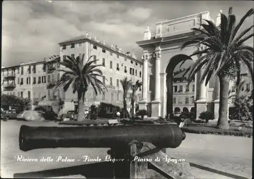 Pietra Ligure Piazza Spagna Italien /  /